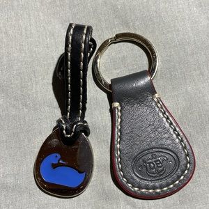 Dooney & Burke key ring and purse attachment